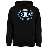 Men's Montreal Canadiens Rinkside Pond Hockey Pullover Hoodie - Black -,baseball caps,new era cap wholesale,wholesale hats